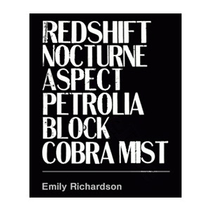 6 Films: Emily Richardson | Cobra Mist / Redshift / Nocturne / Aspect / Petrolia / Block  |   DVD